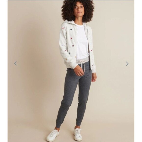 Marine Layer Liz Sport jogger dark heather grey sz XS drawstring womens new - Picture 14 of 14